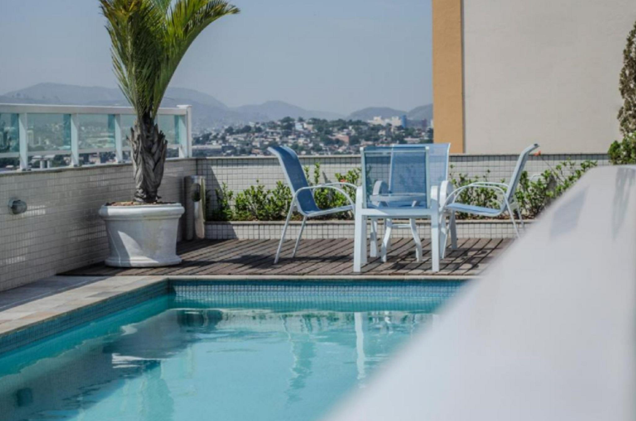 Mont Blanc Apart Hotel - Duque De Caxias Bagian luar foto
