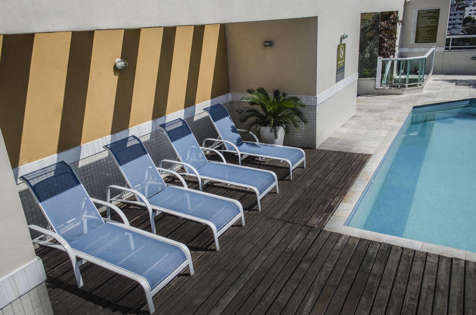 Mont Blanc Apart Hotel - Duque De Caxias Bagian luar foto